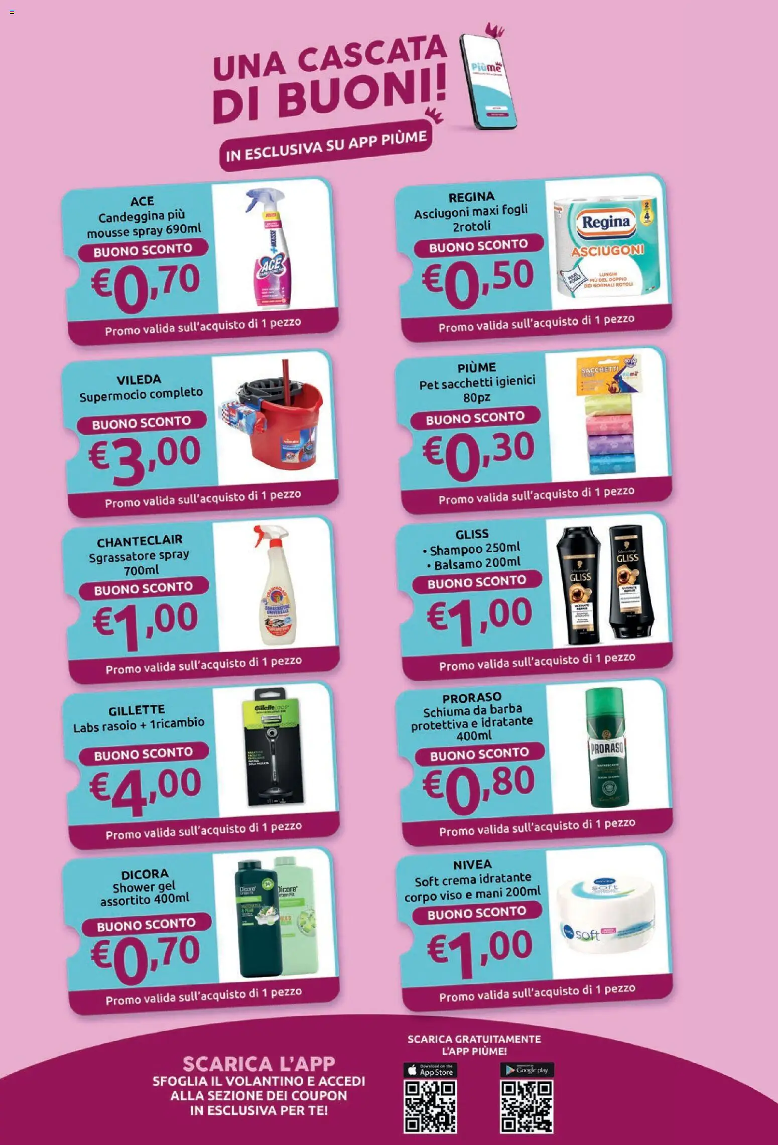 Volantino IperSoap del 09.03.2026 | Pagina: 24 | Prodotti: Shampoo, Rasoio, Candeggina, The