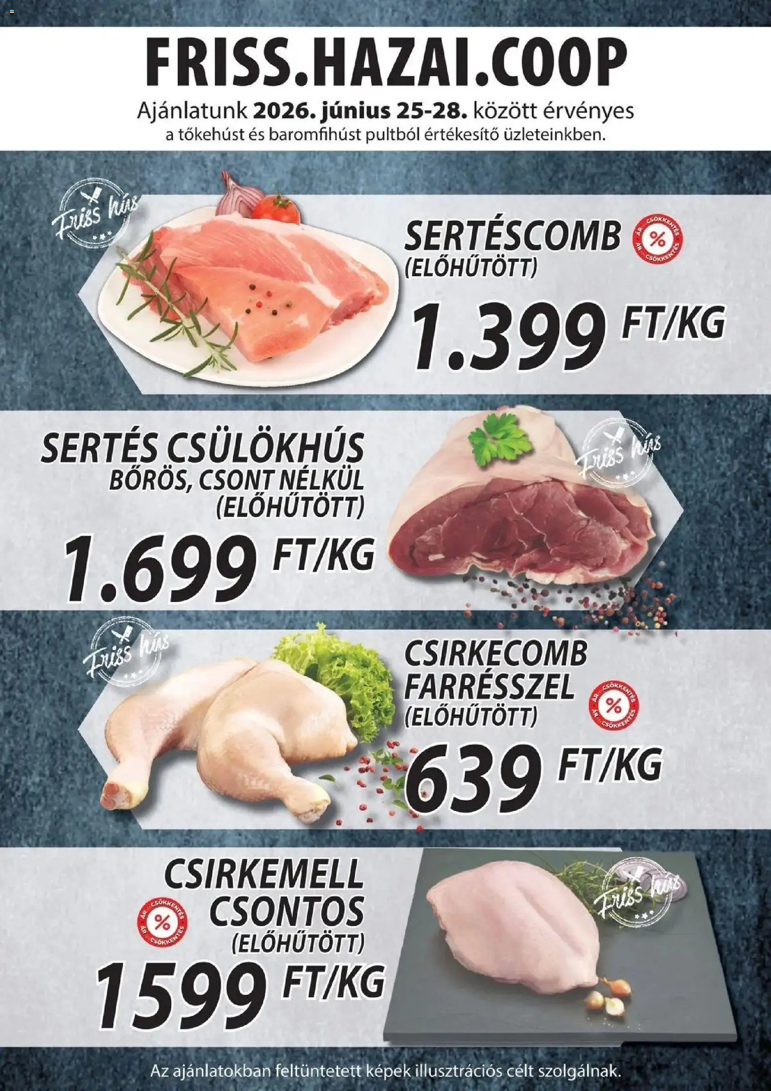 COOP Szolnok akciós ujság - amely érvényes a következő dátumtól: 25.06.2026 | Oldal: 4