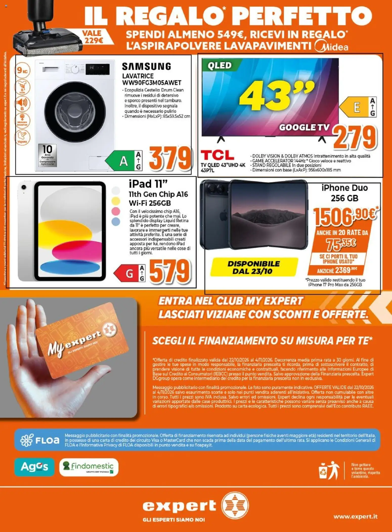 Volantino Expert del 22/10/2026 | Pagina: 32