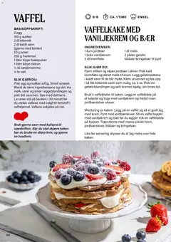 Forhåndsvisning av Nærbutikken Sommerens oppskriftshefte gyldig fra 30/06/2026 | Side: 48 | Produkter: Smør, Melis, Boks, Kremfløte