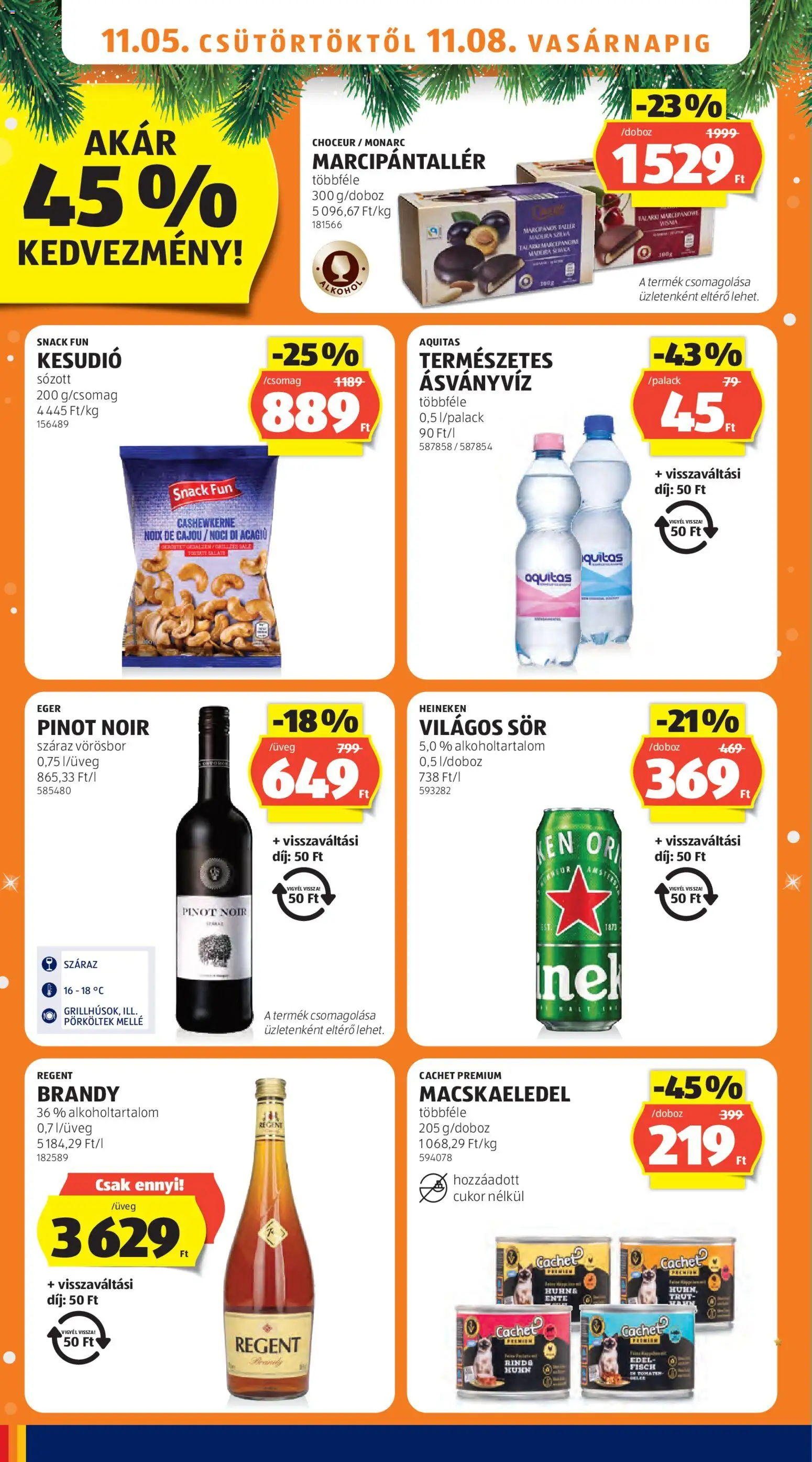 Aldi akciós ujság - amely érvényes a következő dátumtól: 2026.11.05. | Oldal: 12