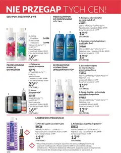 Pogląd oferty "Avon Katalog 6 2026" - ważna od 01.06.2026 | Strona: 170 | Produkty: Malina, Płyn do kąpieli, Body, Spray do stóp