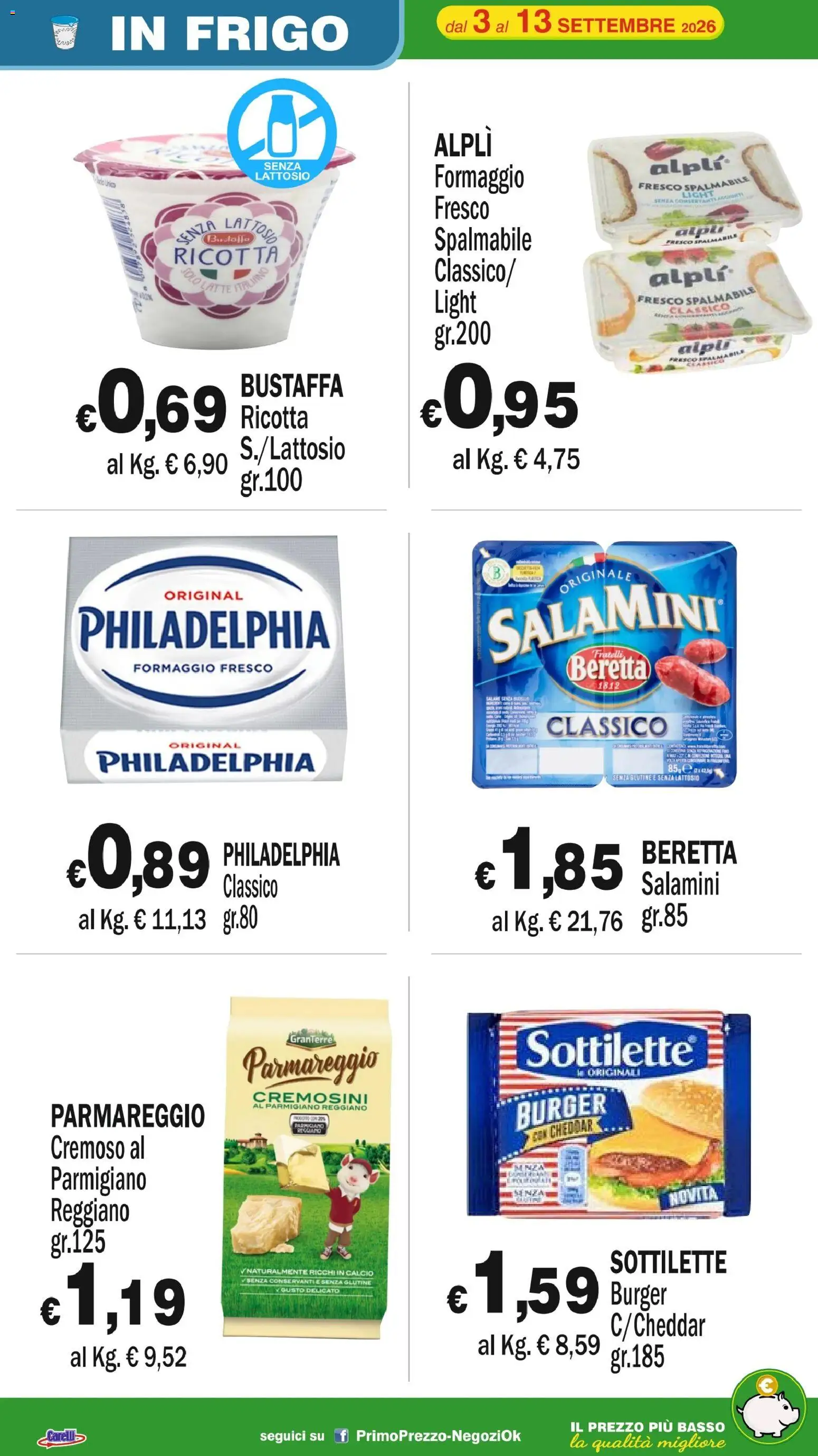 Volantino Primo Prezzo del 03/09/2026 | Pagina: 48