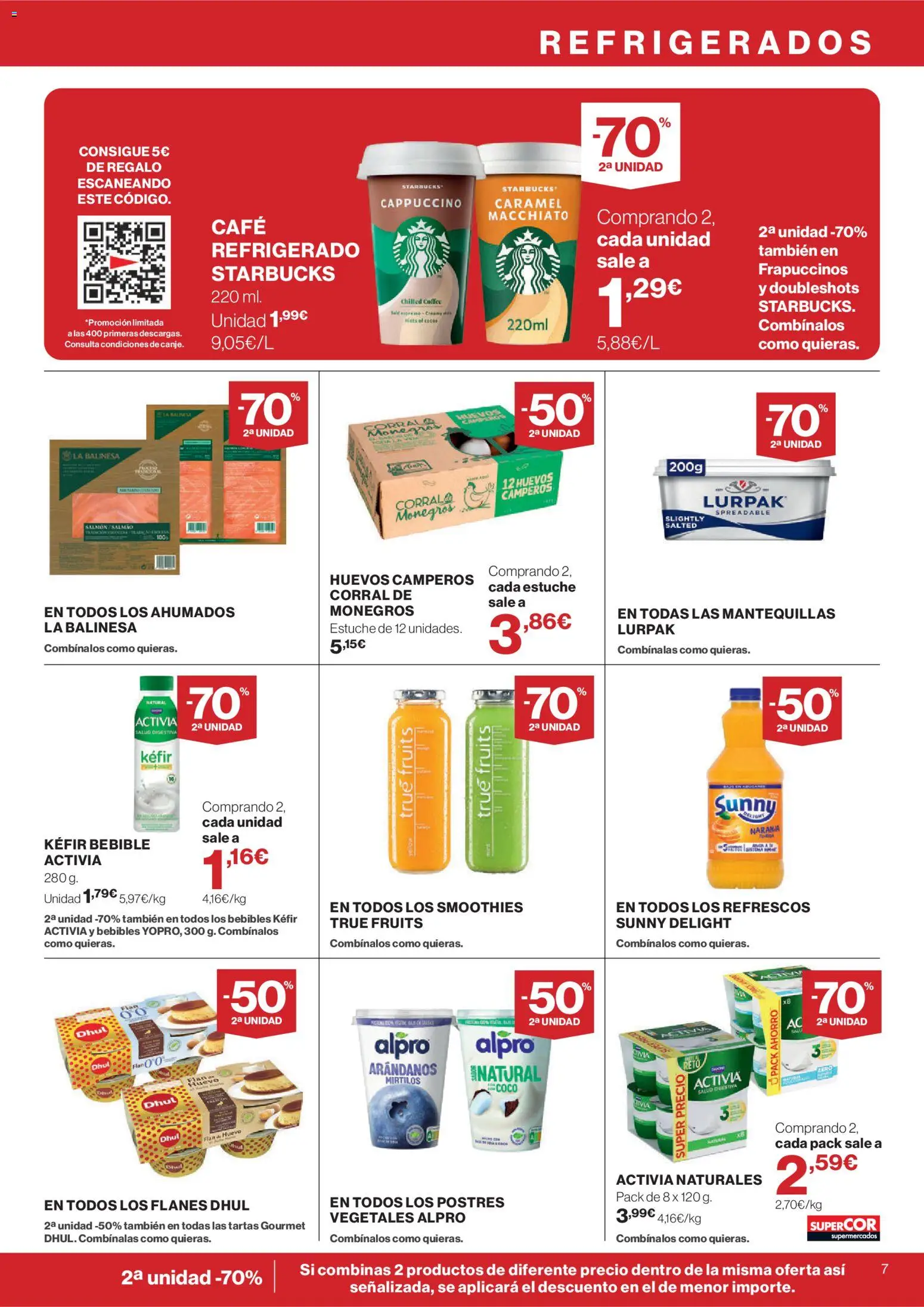 Supercor folleto │ válido desde el 30/07/2026 | Página: 7 | Productos: Huevos, Café, Τυρόπιτα