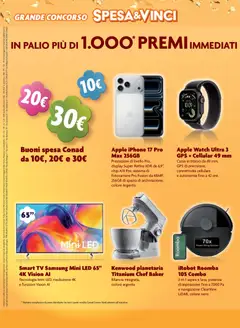 Anteprima del volantino Smart TV Samsung Mini LED 65" 4K Vision AI, Tecnologia Mini LED, risoluzione 4K e funzioni Vision AI valido a partire dal 21/10/2026 | Pagina: 4