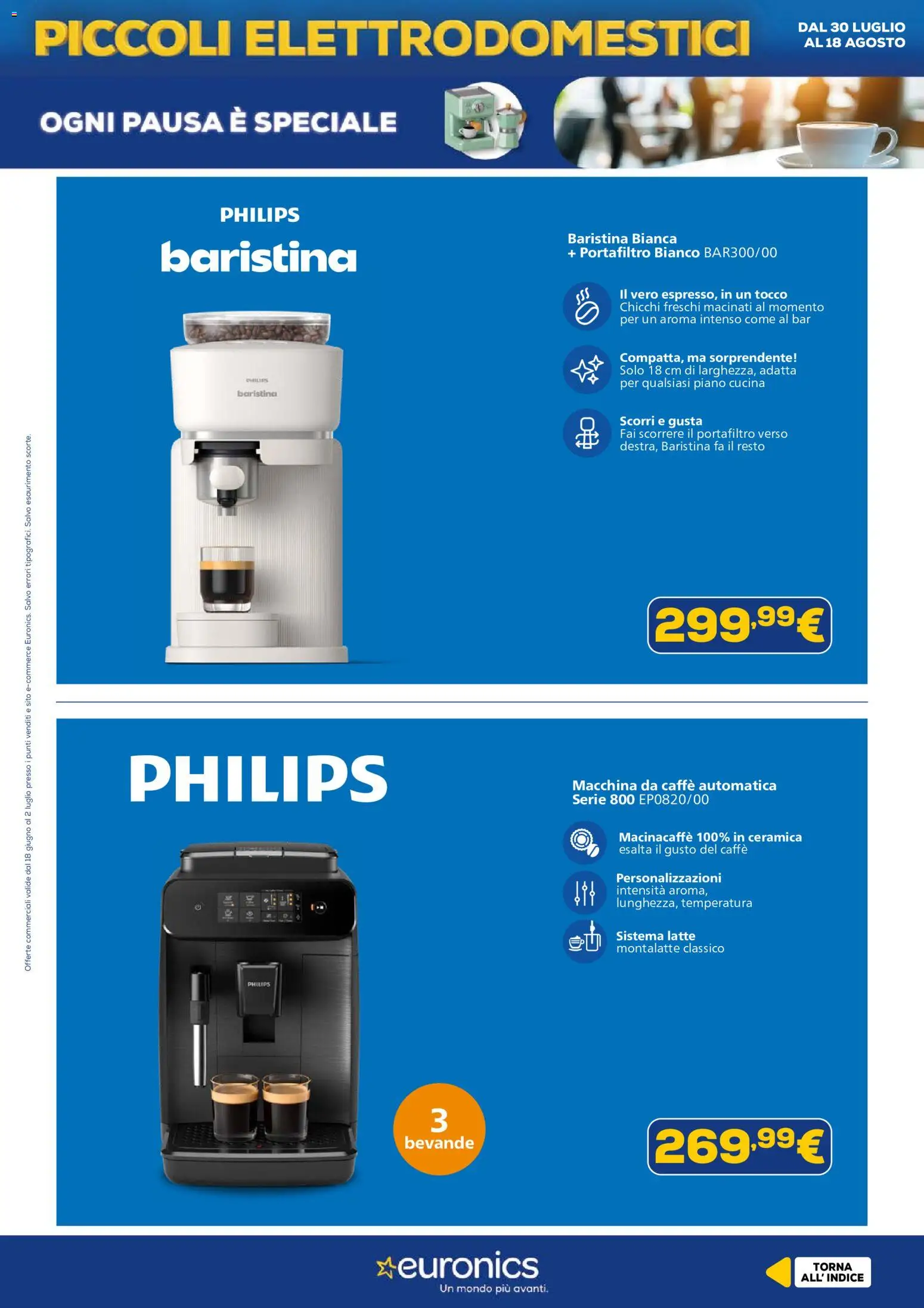 Volantino Euronics del 30/07/2026 | Pagina: 18