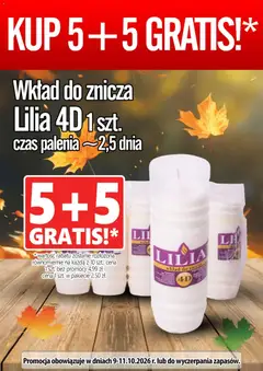Pogląd oferty "Prim Market promocja - Wkład Do Zniczy Lilia" - ważna od 09.10.2026