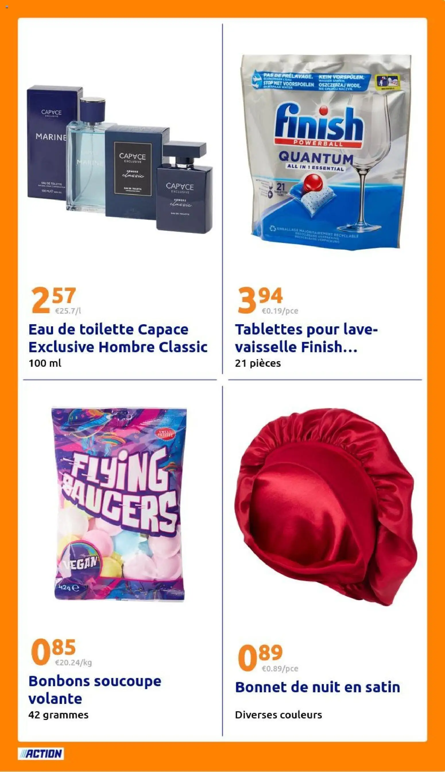 {H1} | Page: 31 | Produits: Bonnet, Vaisselle, Eau de toilette, Bonbons