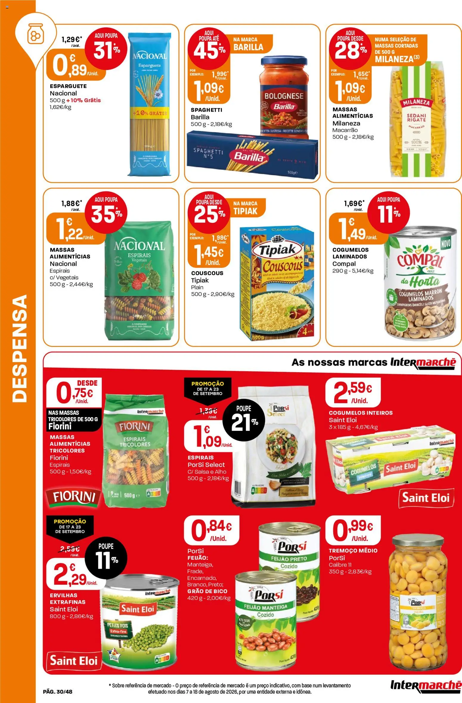 Intermarché folheto │ válido de 17/09/2026 | Página: 30
