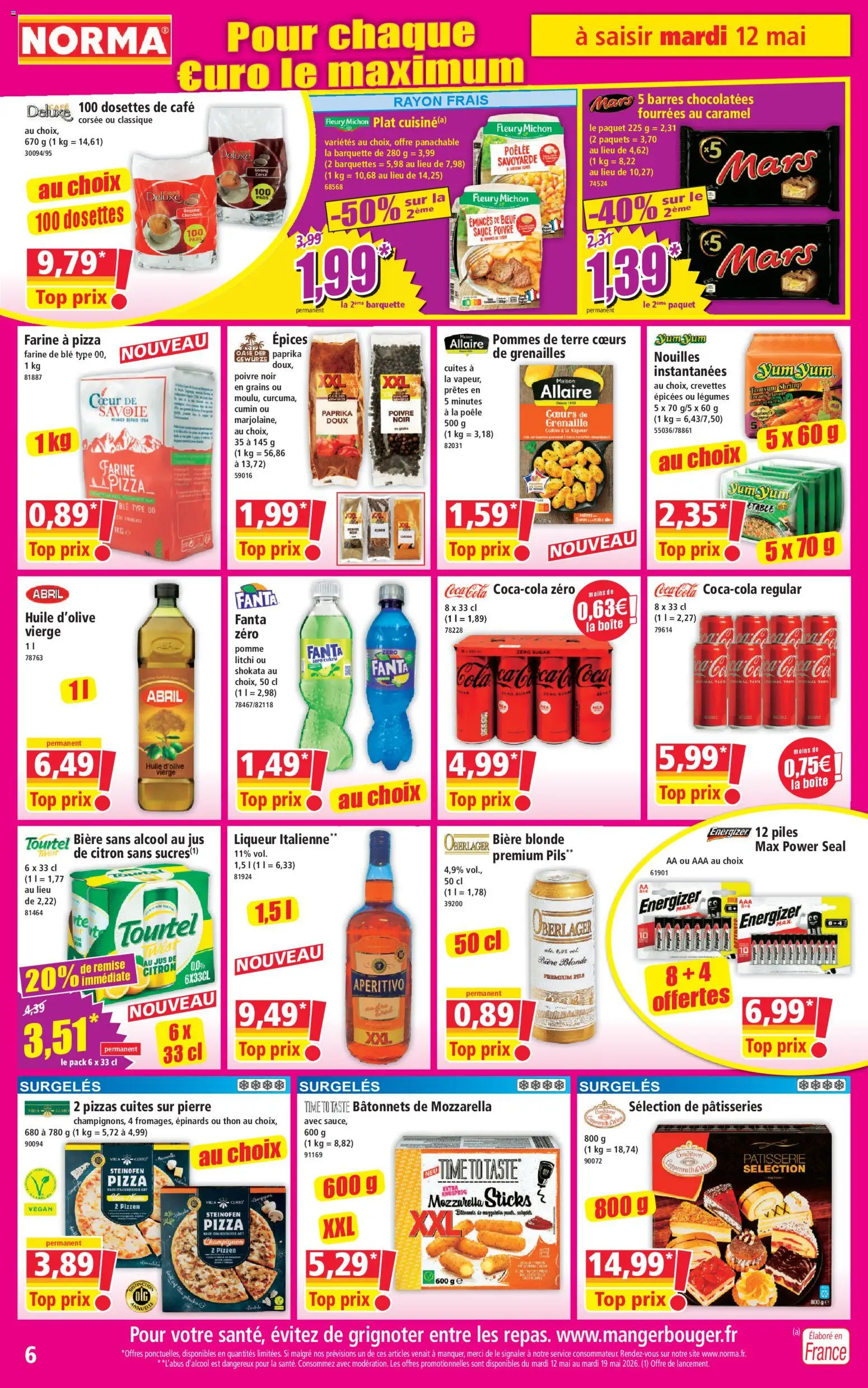 {H1} | Page: 6 | Produits: Litchi, Pomme, Liqueur, Jus