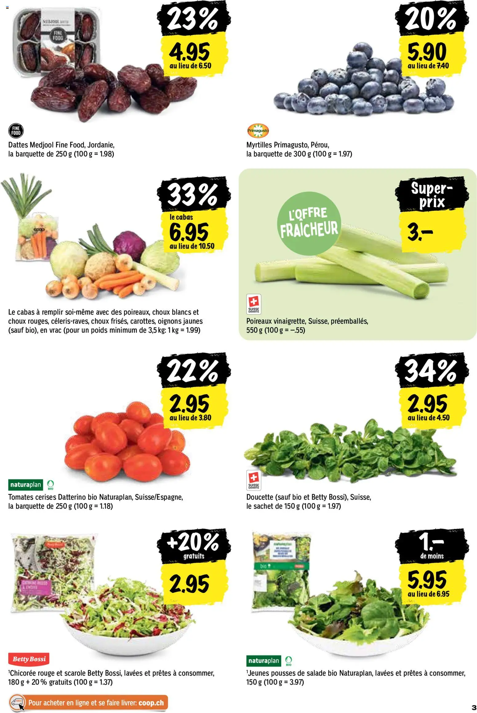 Coop aktionen FR – gültig ab 15.10.2026 | Seite: 3
