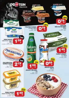 Stanić Diskont Katalog - Pregled kataloga iz trgovine Stanić Diskont, vrijedi od 25.06.2026 | Stranica: 6 | Proizvodi: Protein puding, Jogurt, Riža, Namaz