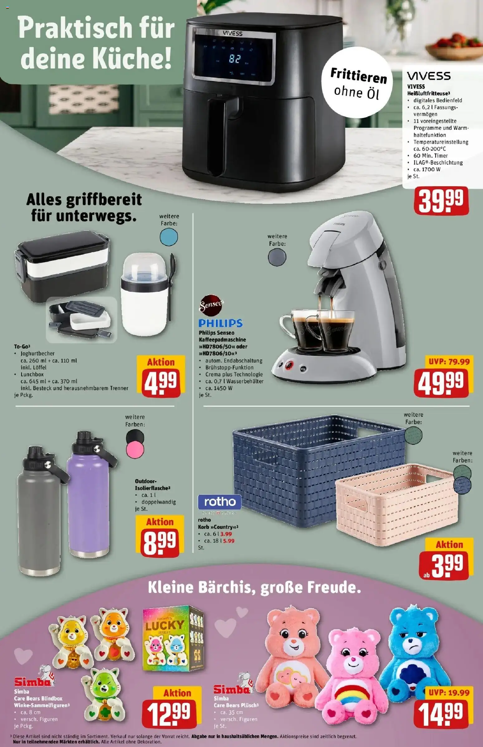 REWE Prospekt ab 07.09.2026 zum Blättern » Angebote | Seite: 24 | Produkte: Philips, Senseo, Öl, Küche