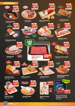 Náhled letáku Coop leták - Tuty od 29.07.2026 | Strana: 2 | Produkty: Šunka, Kuřecí debrecínka, Uzeniny, Maso