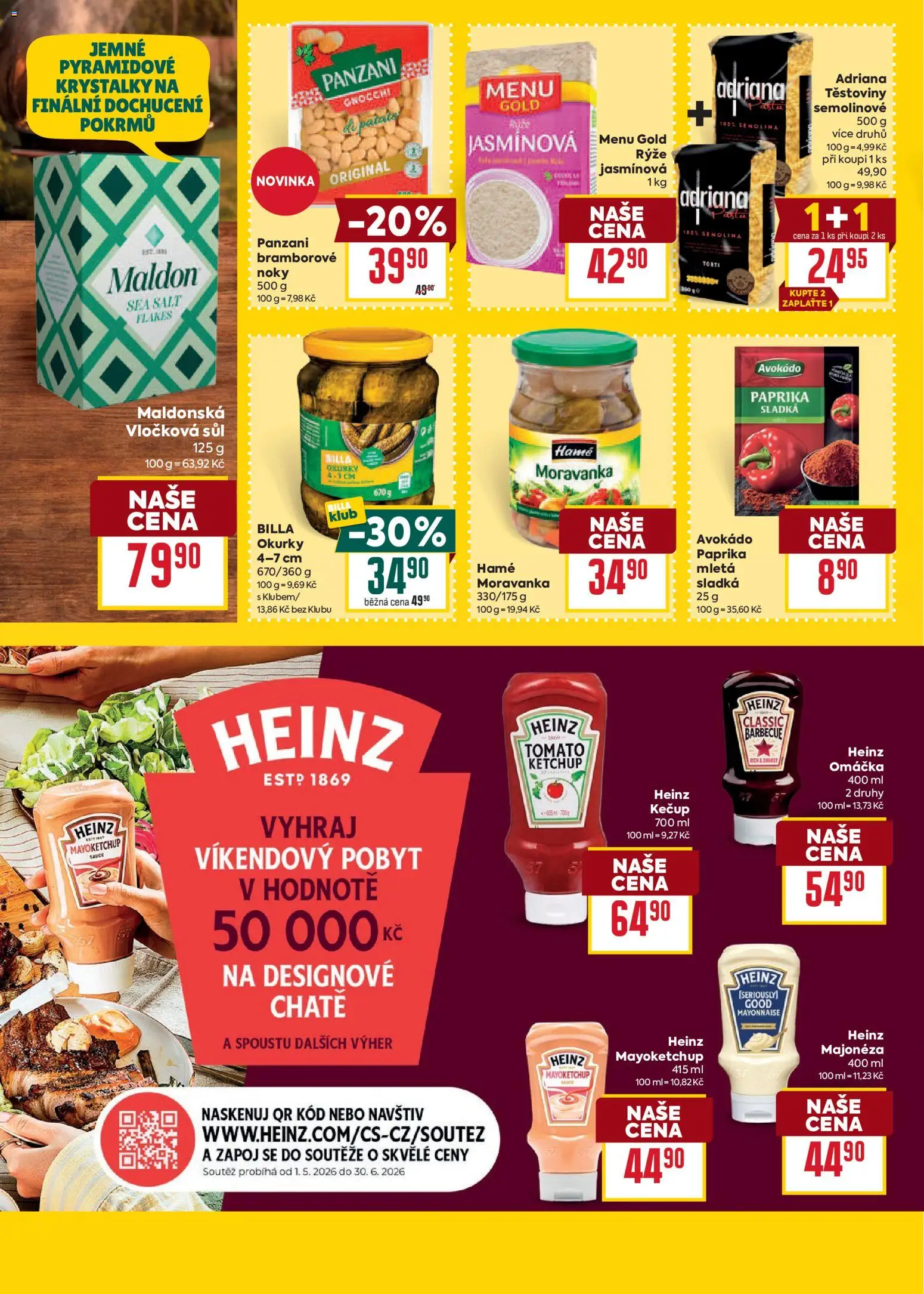 Billa Velký leták od 17.06.2026 | Strana: 20 | Produkty: Rýže, Kečup, Majonéza, Avokádo