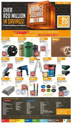 BUCO specials catalogue – valid from 01.06.2026