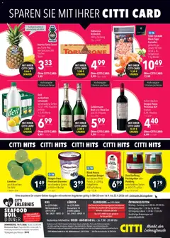 CITTI Markt Prospekt ab 16.09.2026 gültig | Seite: 20 | Produkte: Limetten, Burger, Garnelen, Doppio Passo