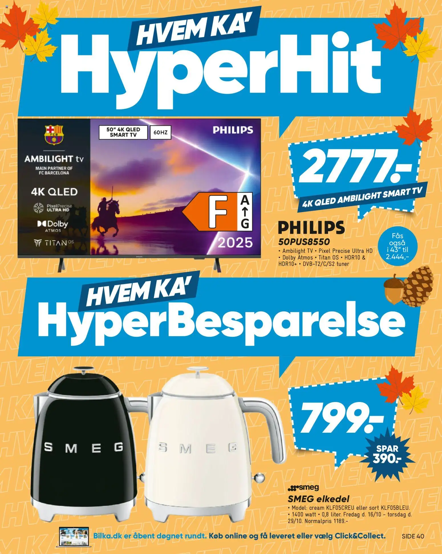 Bilka tilbudsavis – gyldig fra 16/10/2026 | Side: 5 | Produkter: Smart TV, TV