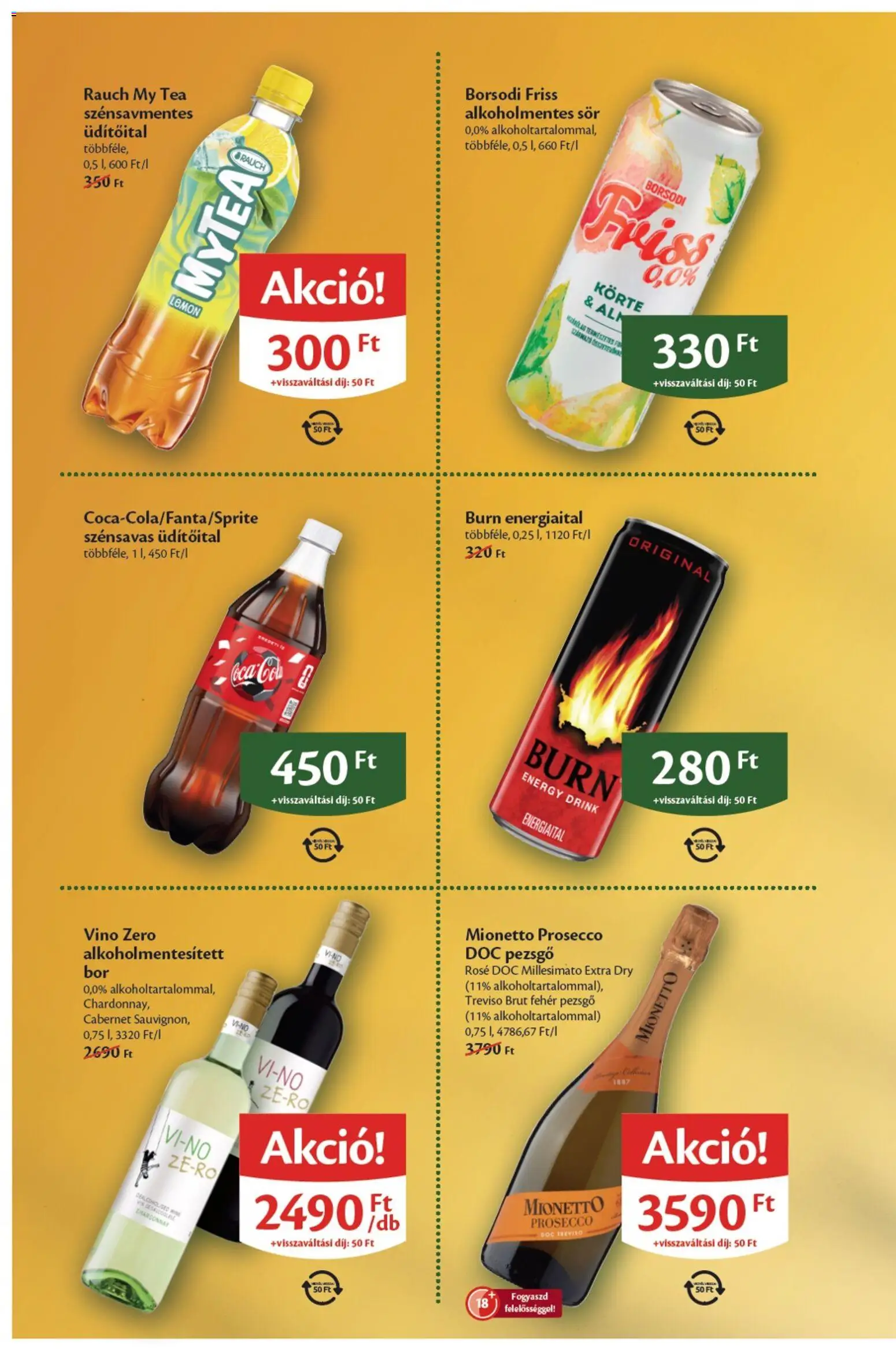 EcoFamily akciós ujság - amely érvényes a következő dátumtól: 18.05.2026 | Oldal: 6 | Termékek: Pezsgő, Sör, Tea, Só