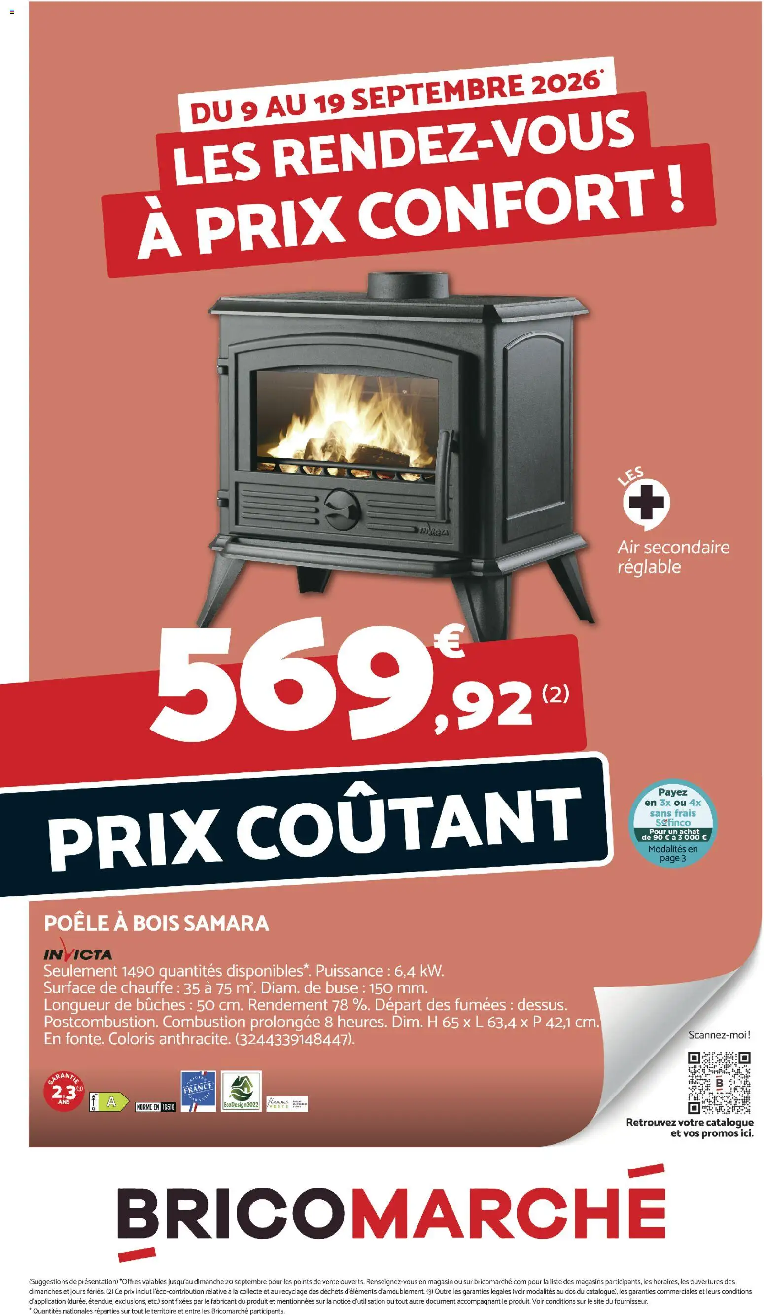{H1} | Page: 1 | Produits: Poêle, Poêle à bois, Poele a bois samara