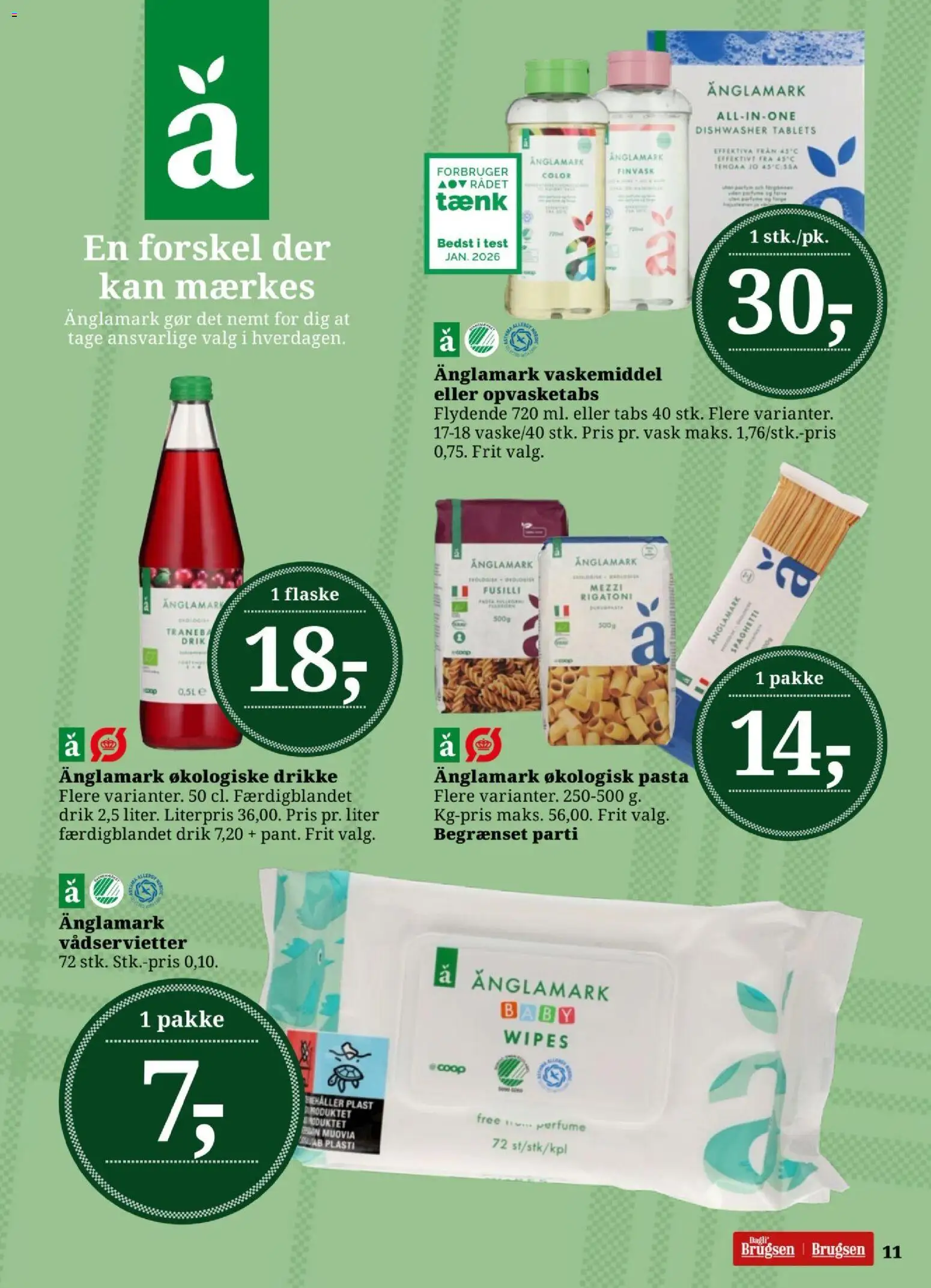 Dagli'Brugsen tilbudsavis – gyldig fra 22.05.2026 | Side: 12 | Produkter: Spaghetti, Pasta, Tablets, TV