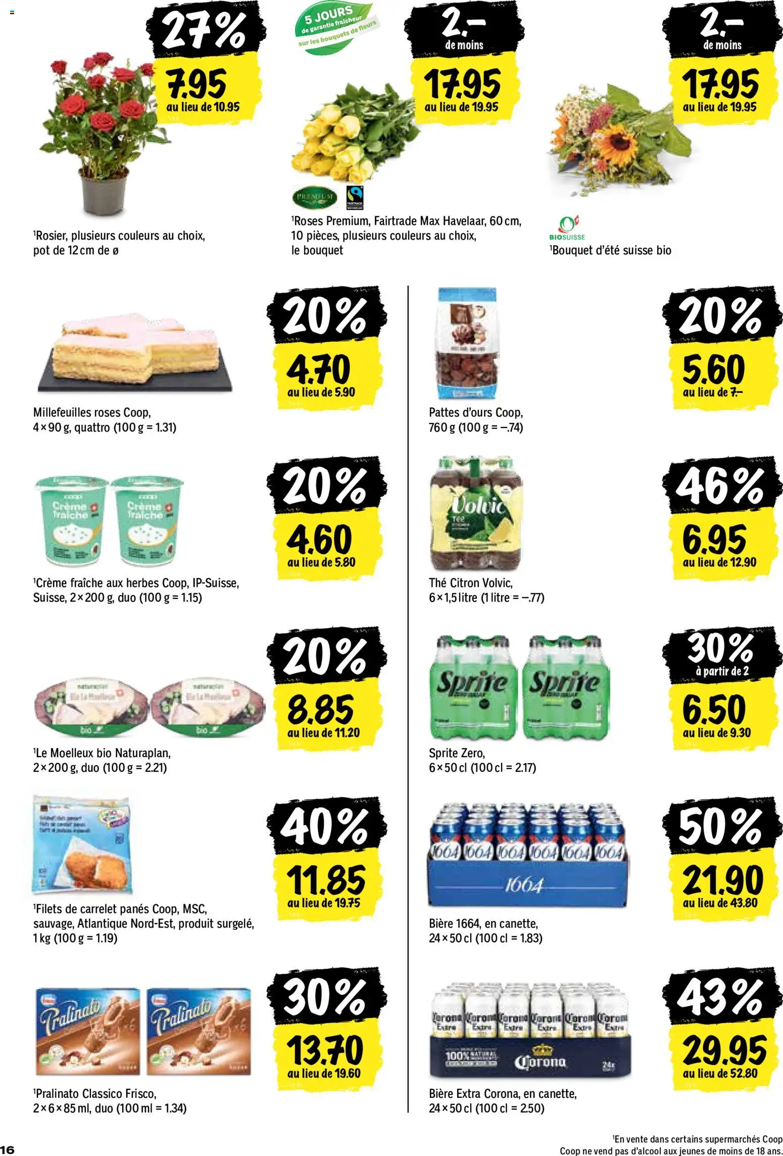 Coop aktionen FR – gültig ab 13.08.2026 | Seite: 16