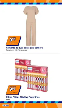 Pré-visualização Action folheto válido de 06.05.2026 | Página: 10 | Produtos: Pilhas