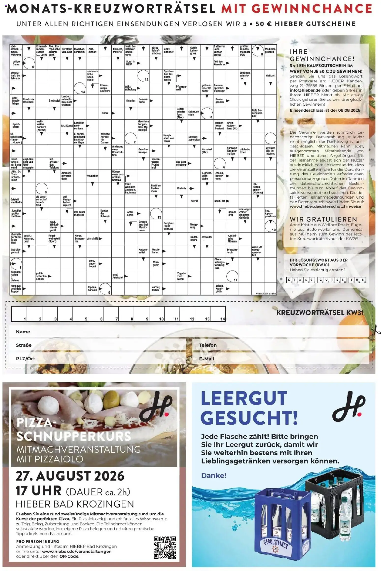 Edeka Prospekt Schliengen – gültig ab 27.07.2026 | Seite: 15 | Produkte: Bad, Pizza, Telefon, Uhr