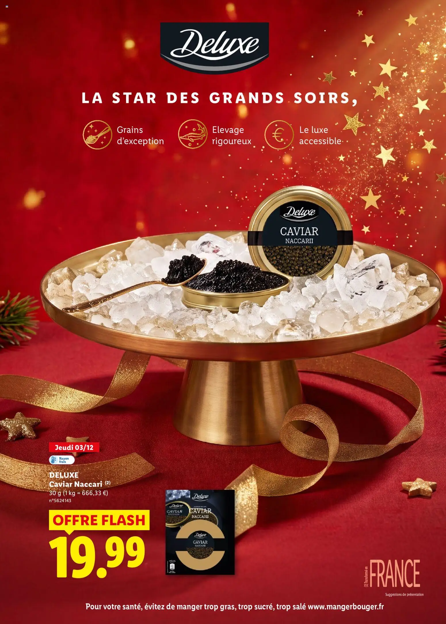 {H1} | Page: 8 | Produits: Deluxe Caviar, Caviar