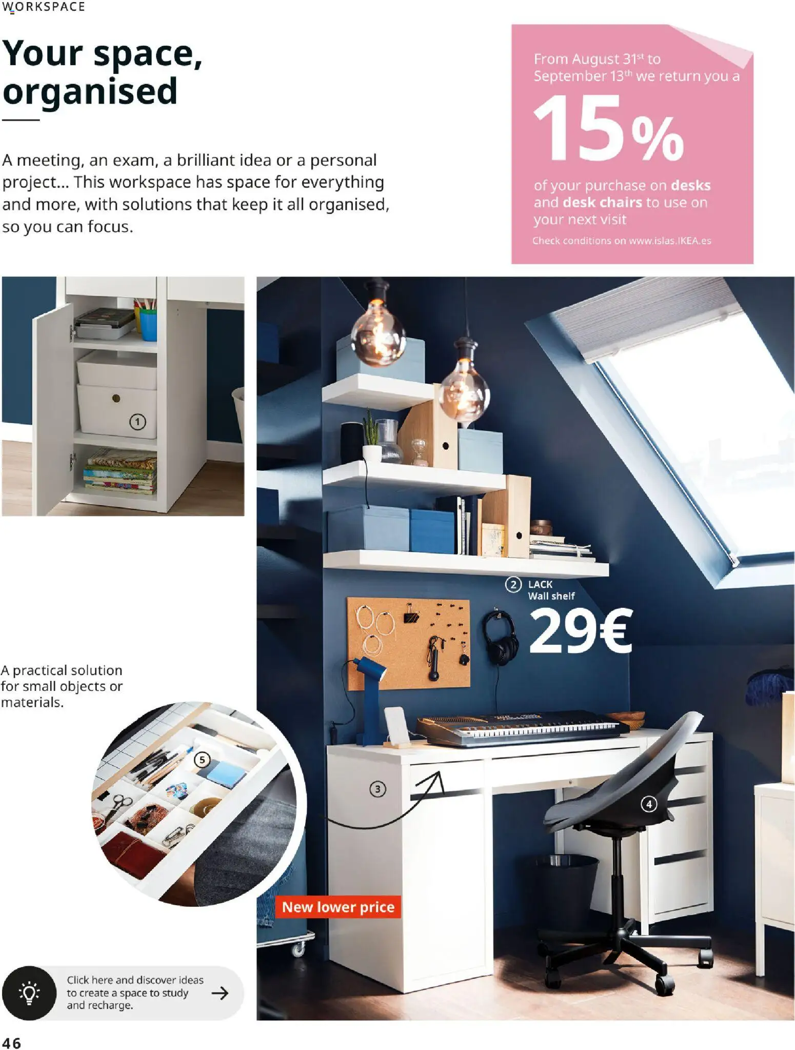IKEA - Haz espacio para lo que más quieres Versión Inglés │ válido desde el 30/09/2026 | Página: 46