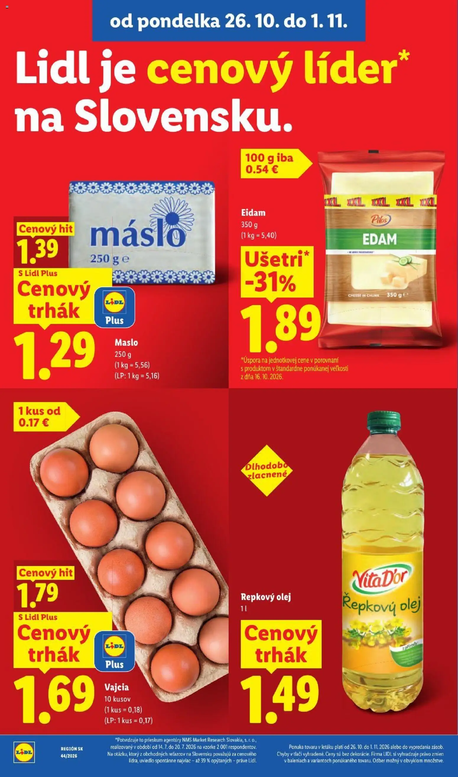 Nové Lidl akcie – leták je platný od 26.10.2026 | Strana: 20