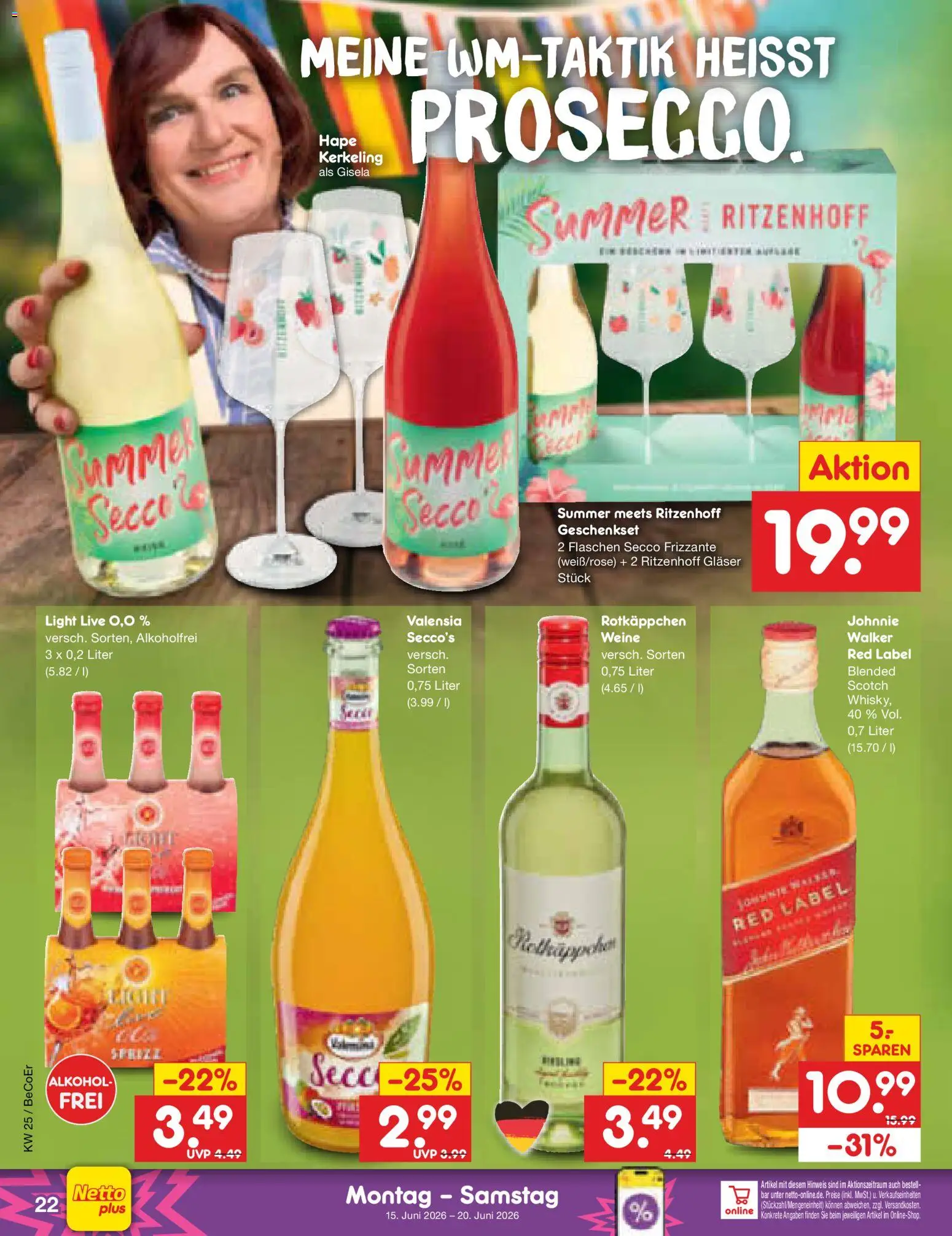 Netto Marken-Discount Prospekt – gültig ab 15.06.2026 | Seite: 30 | Produkte: Sprite, Rotkäppchen