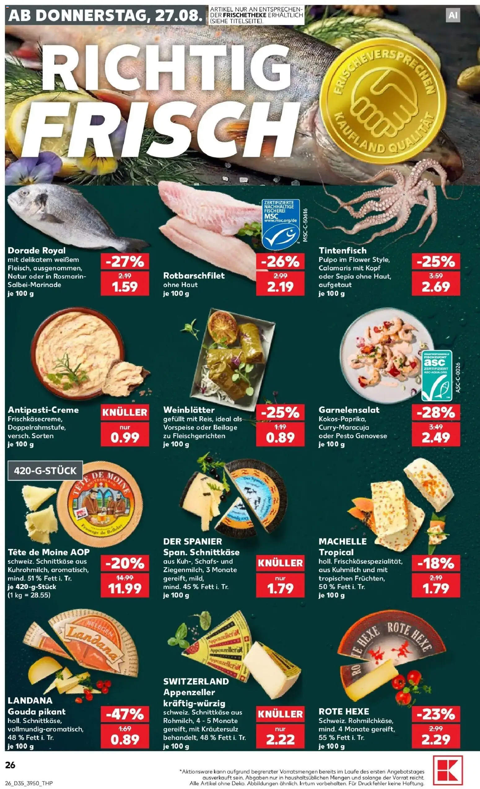 Prospekt Kaufland ab 24.08.2026 » Angebote Online zum Blättern | Seite: 37