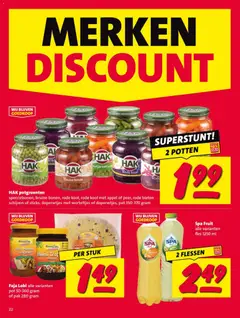 Nettorama folder - Voorbeeld van een folder van Nettorama, geldig van 22-06-2026 | Pagina: 22 | Producten: Pot, Fles, Fruit, Appel