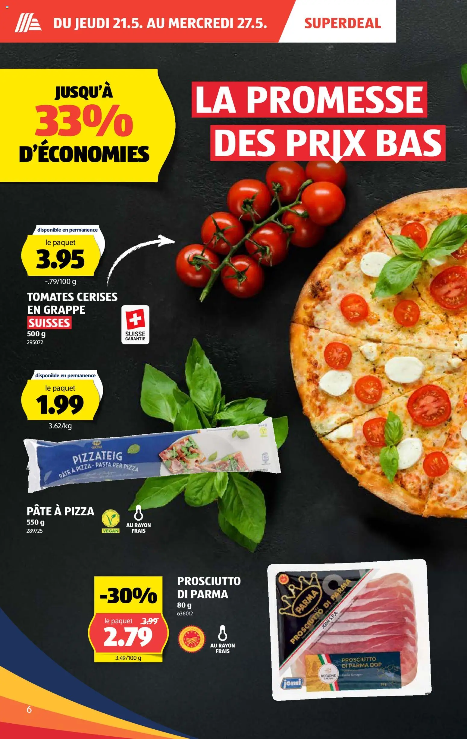 Aldi aktionen FR – gültig ab 21.05.2026 | Seite: 6 | Produkte: Pizza, Pasta