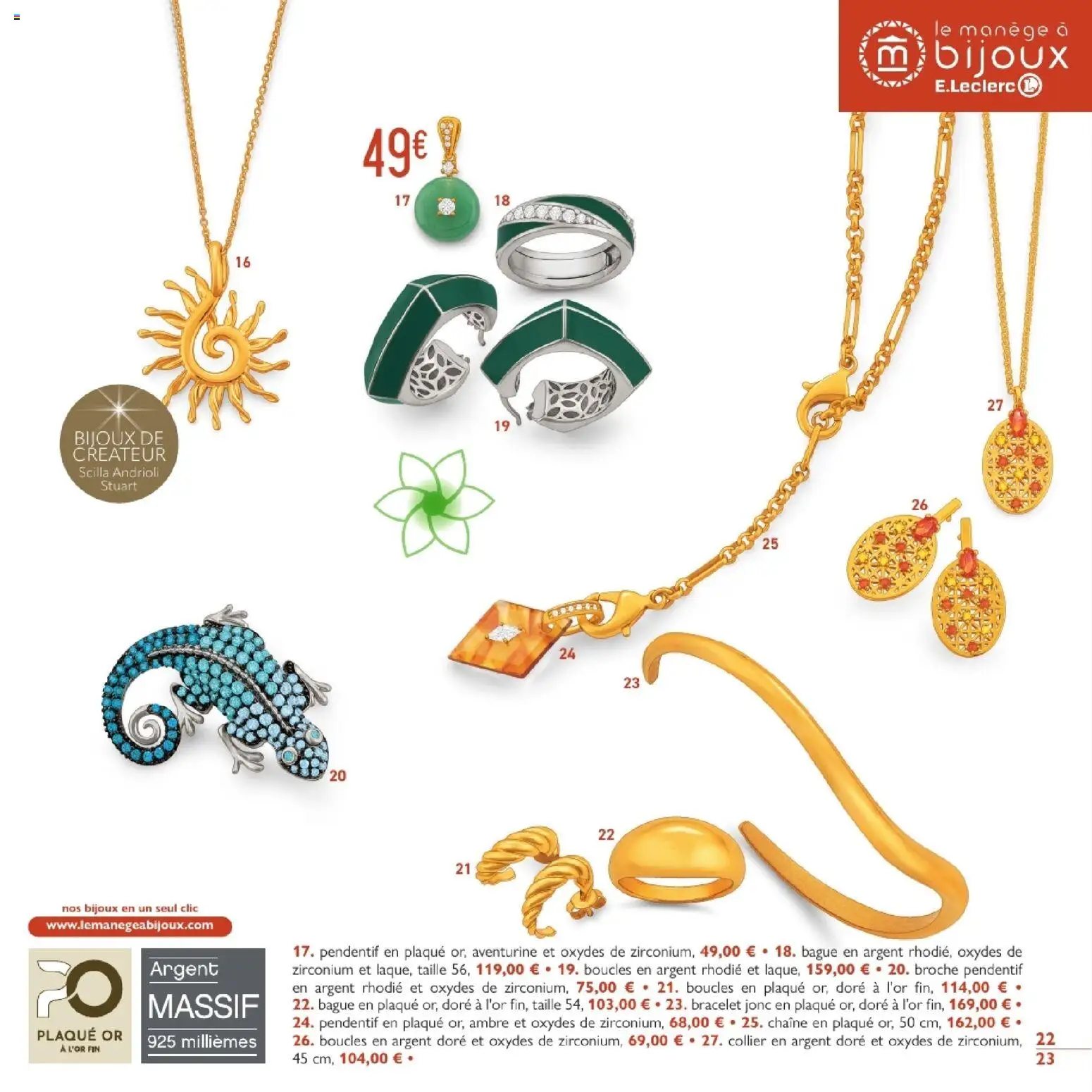 {H1} | Page: 23 | Produits: Laque, Bracelet, Bague, Bijoux