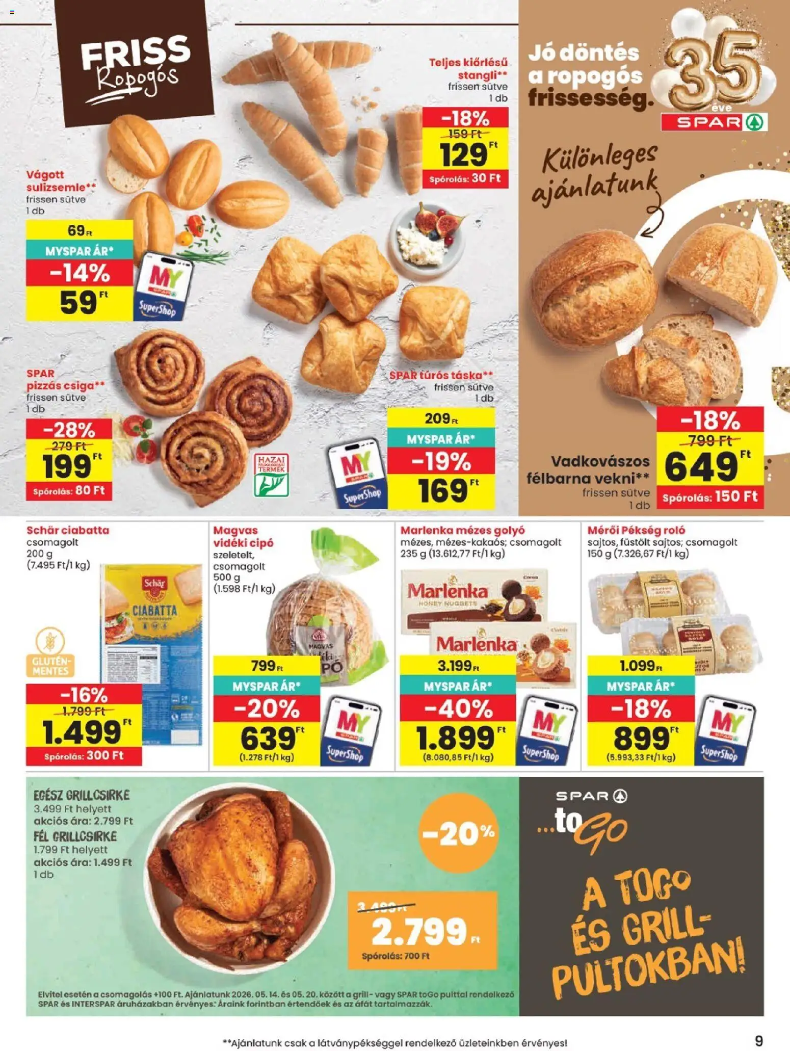 Spar akciós újság ✨ 2026.05.14.-tól/től⏳ | Magyarország