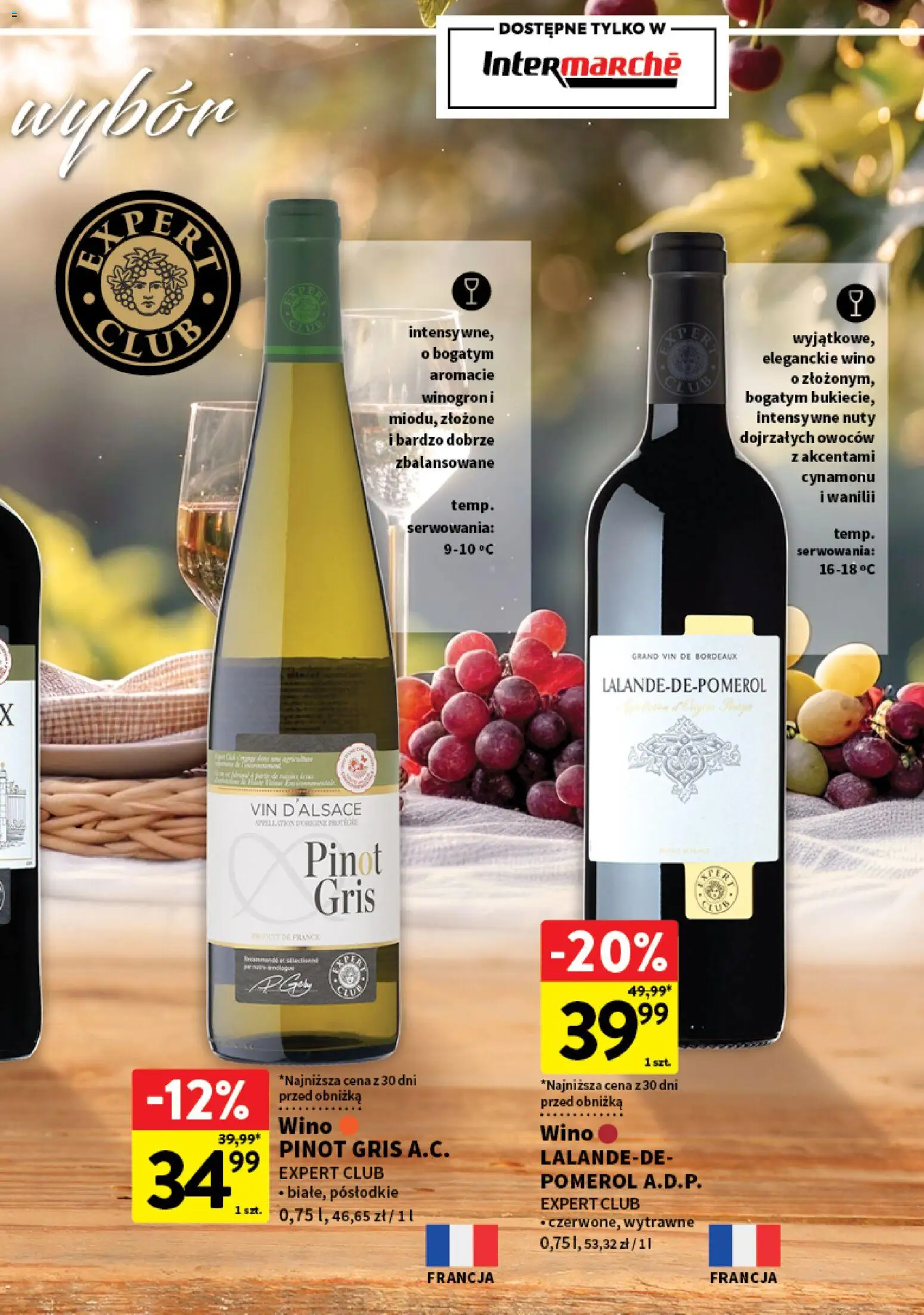 Intermarche gazetka - Lato pełne smaku od 23.07.2026 | Strona: 15 | Produkty: Wino