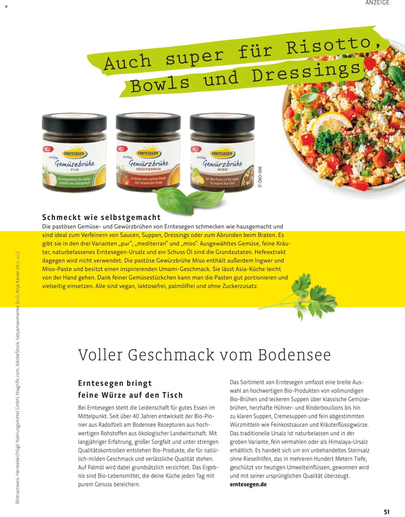 BioMarkt Kreo Magazin – gültig ab 26.10.2026 | Seite: 51 | Produkte: Öl, Tisch, Küche, Gemüse