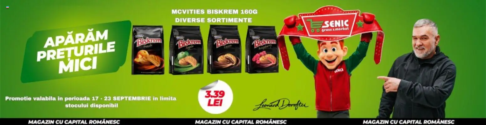 Noul catalog Senic – valabil de la 21.09.2026 | Pagină: 1 | Produse: Mici