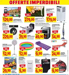 Anteprima del volantino D Più volantino valido a partire dal 22/06/2026 | Pagina: 13 | Prodotti: Ventilatore, Deumidificatore, Zanzariera, Griglia