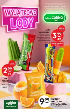 Pogląd oferty "Żabka gazetka - Katalog lodowy" - ważna od 26.08.2026
