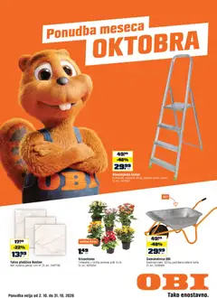 OBI katalog akcije – veljaven od 01.10.2026