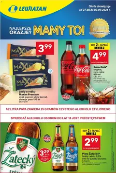 Pogląd oferty "Lewiatan gazetka" - ważna od 27.08.2026
