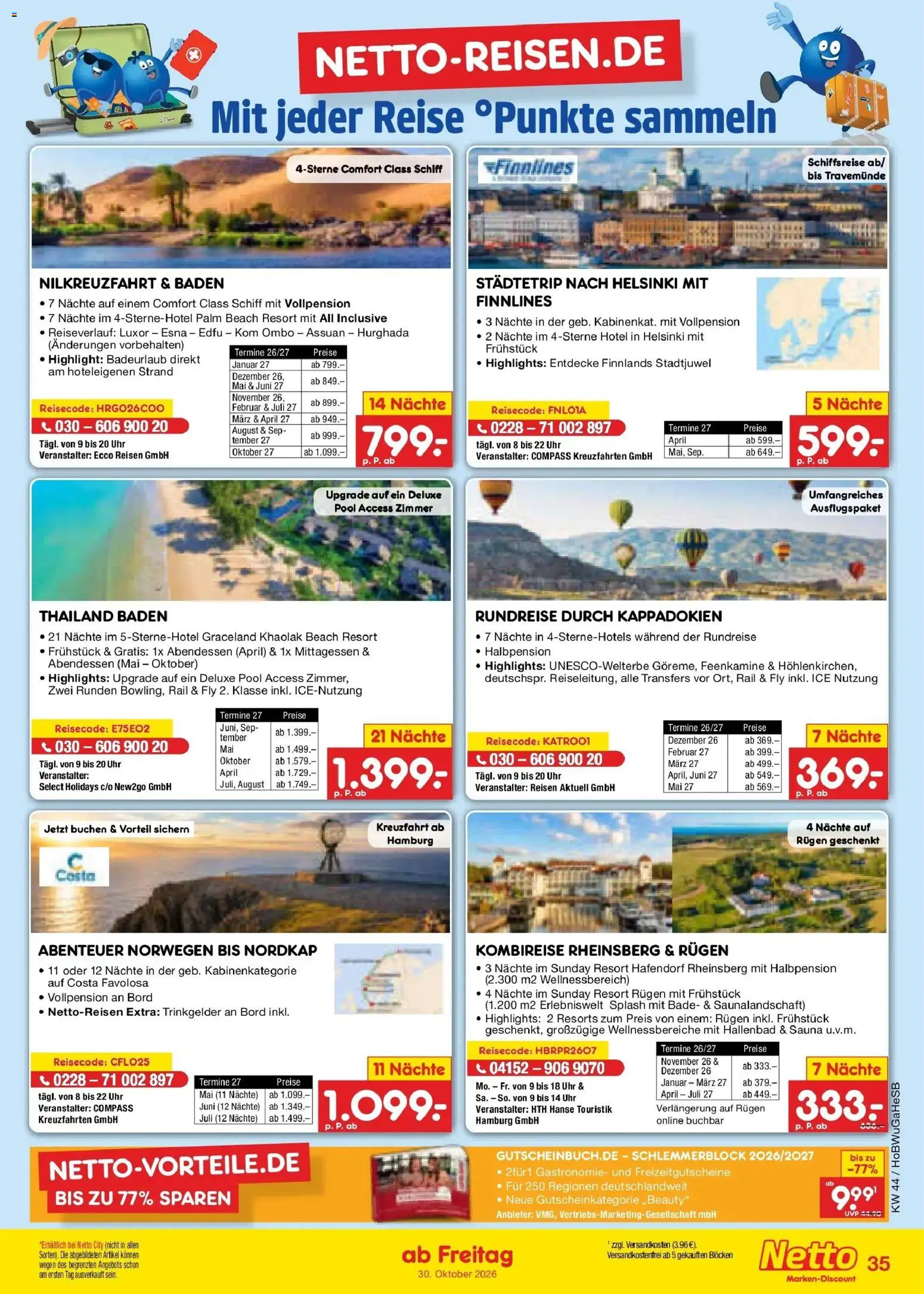 Netto Marken-Discount Prospekt Hannover – gültig ab 26.10.2026 | Seite: 47 | Produkte: Uhr