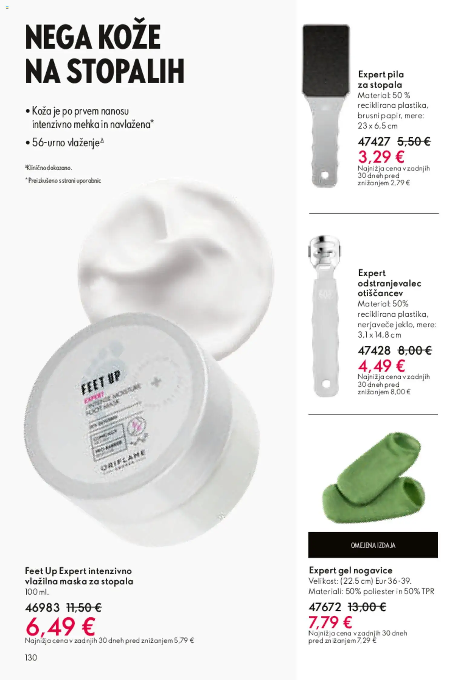 Novi Oriflame katalog ponudbe – veljaven od 13.05.2026 | Stran: 129 | Izdelki: Maska, Nogavice