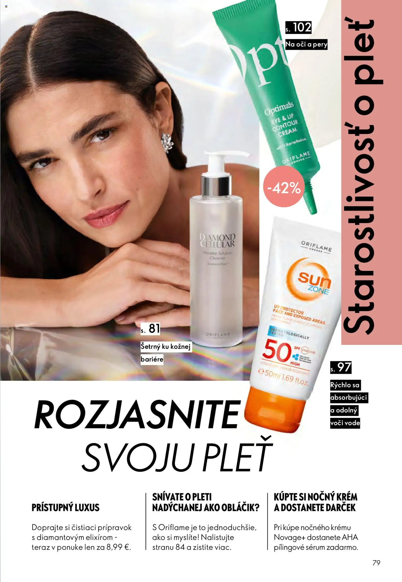Nové Oriflame akcie – leták je platný od 29.07.2026 | Strana: 79 | Produkty: Krém