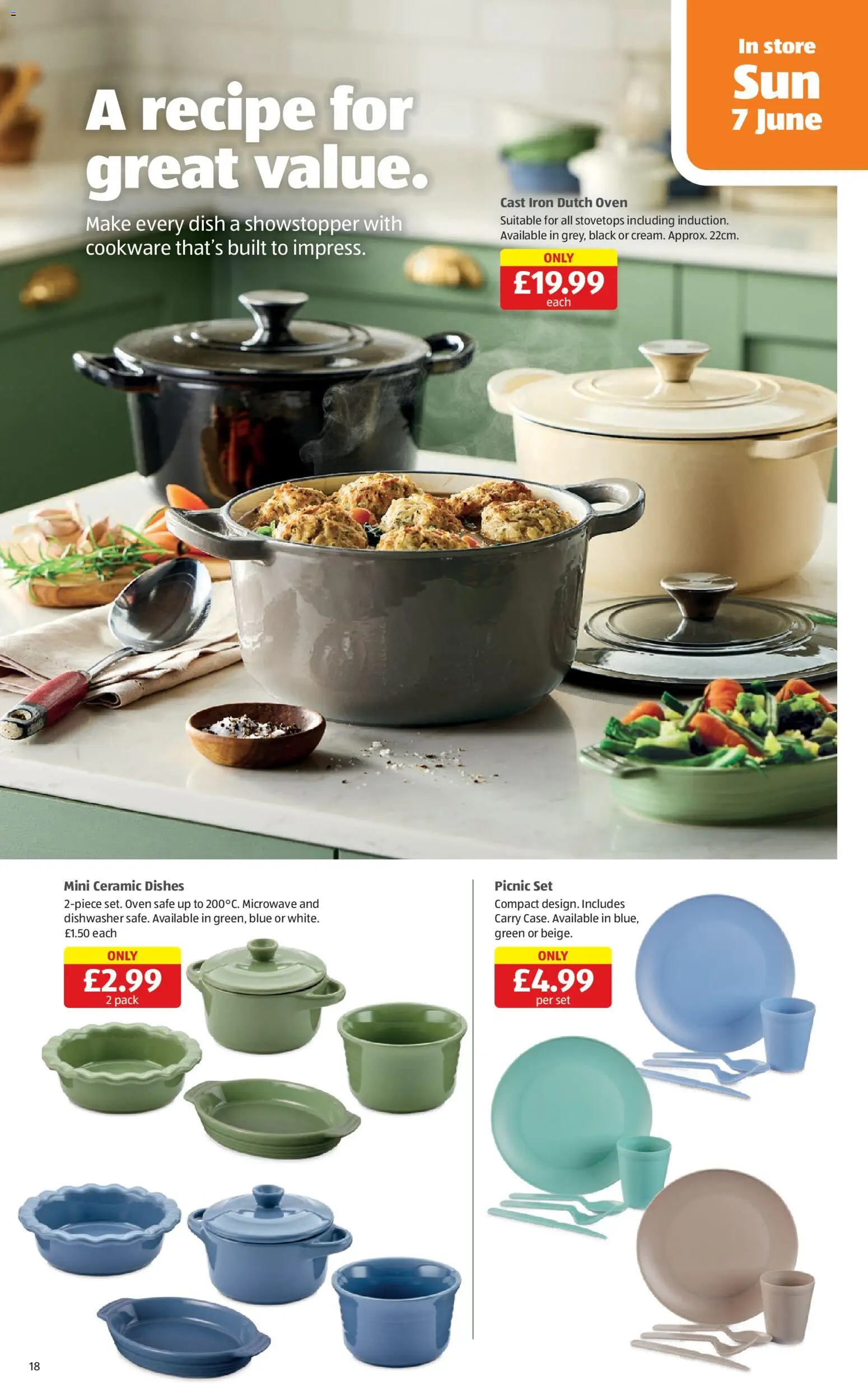 {H1} | Page: 18 | Products: Microwave, Oven, Dishwasher, Iron