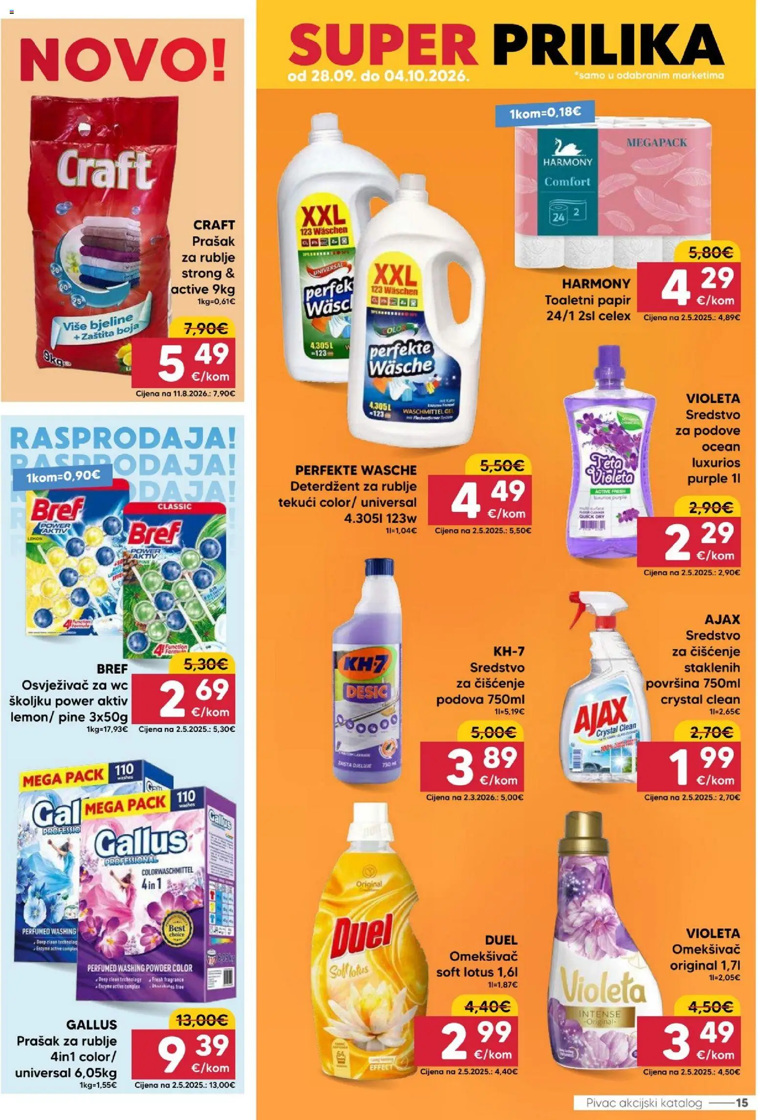 Pivac katalog | vrijedi od 28.09.2026 | Stranica: 15