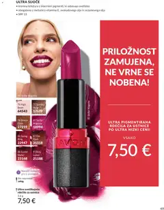 Avon katalog akcije – veljaven od 01.05.2026 | Stran: 49 | Izdelki: Rdecilo za ustnice